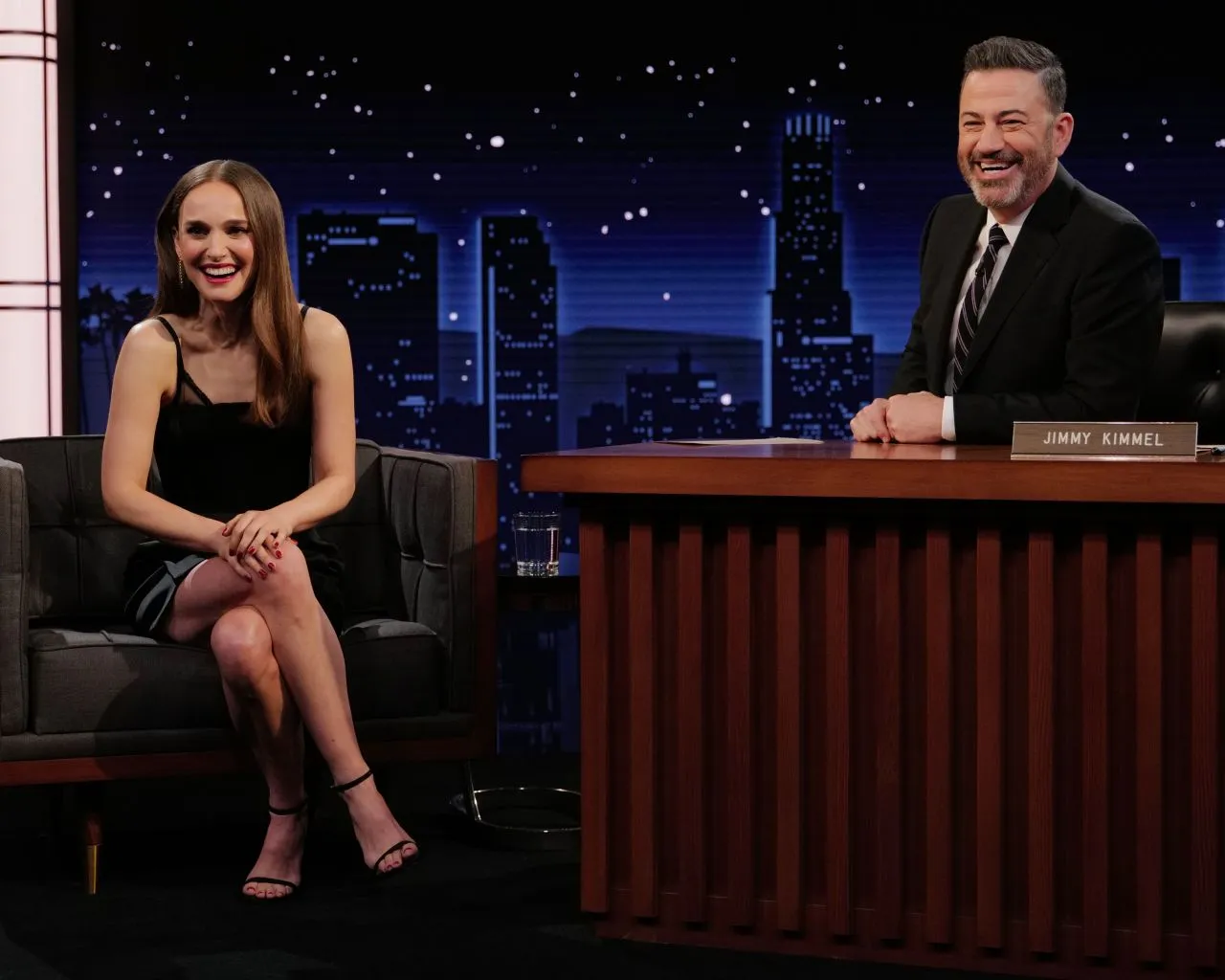 NATALIE PORTMAN AT JIMMY KIMMEL LIVE IN NEW YORK5